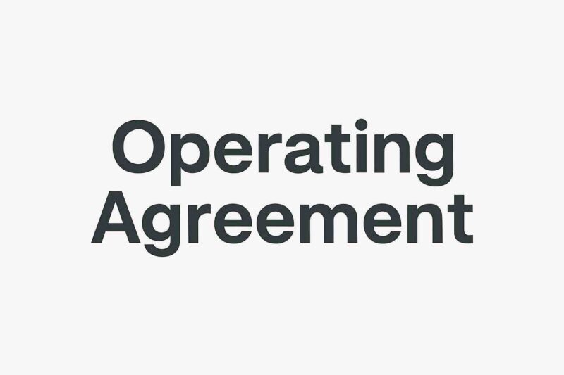 Basic Operating Agreement (Includes 1-Hour Legal Consultation)