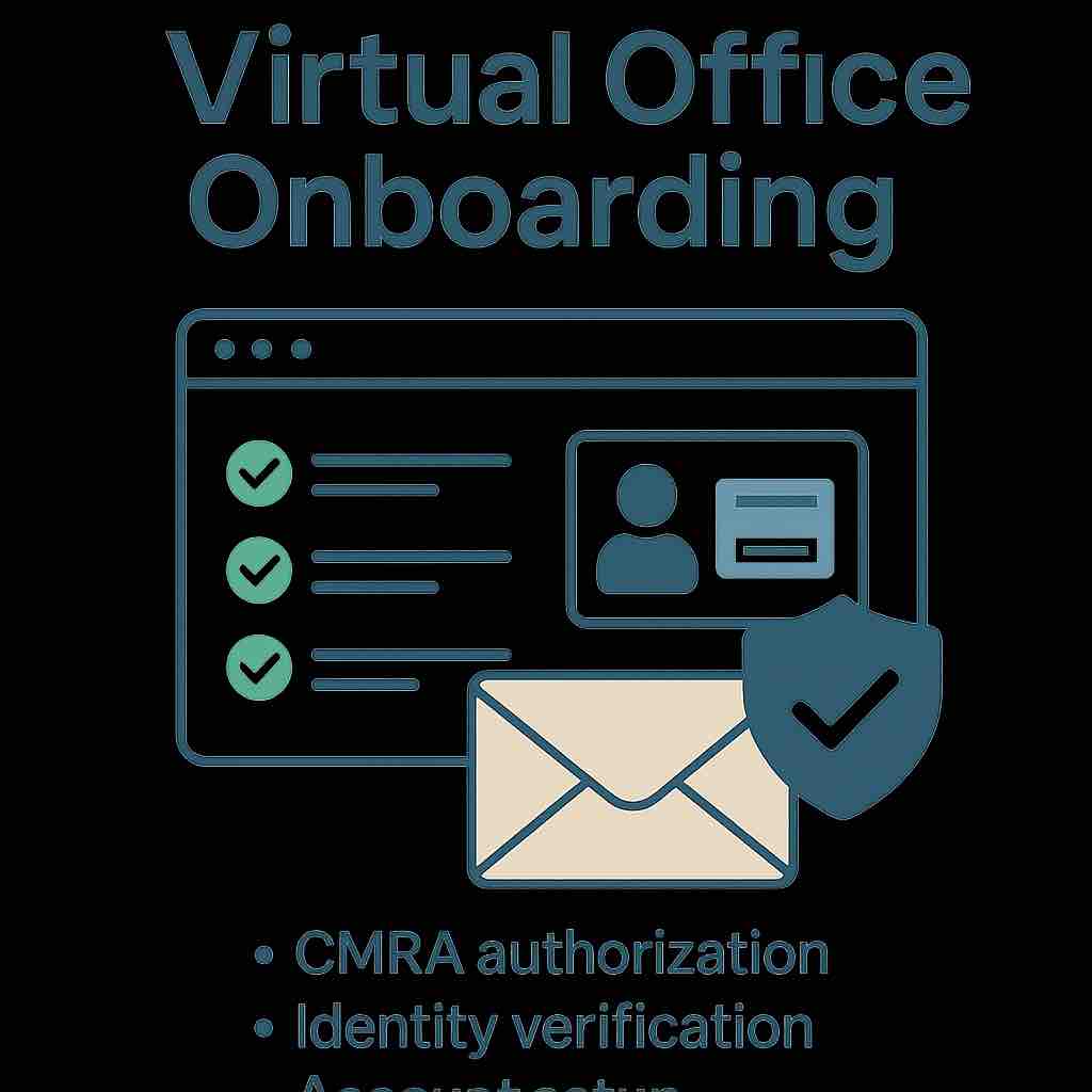 Digital business setup illustration